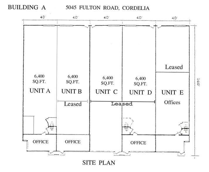 5045 Fulton Dr, Fairfield, CA à louer - Plan d’étage – Image 2 sur 5