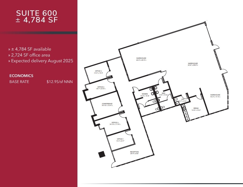 1900 Firman Dr, Richardson, TX à louer Plan d’étage– Image 1 sur 5