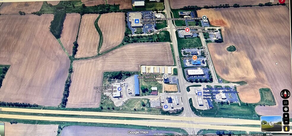 1200 N Elida St, Winnebago, IL à vendre - Aérien – Image 2 sur 3