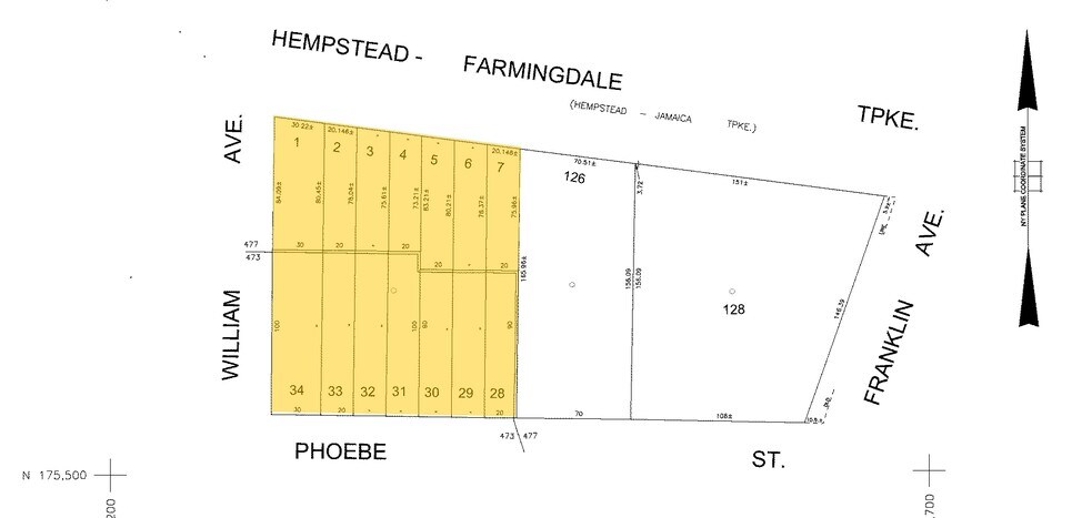 995 Hempstead Tpke, Franklin Square, NY à louer - Plan cadastral – Image 2 sur 5