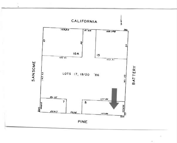 200-216 Pine St, San Francisco, CA à louer - Plan cadastral – Image 3 sur 3