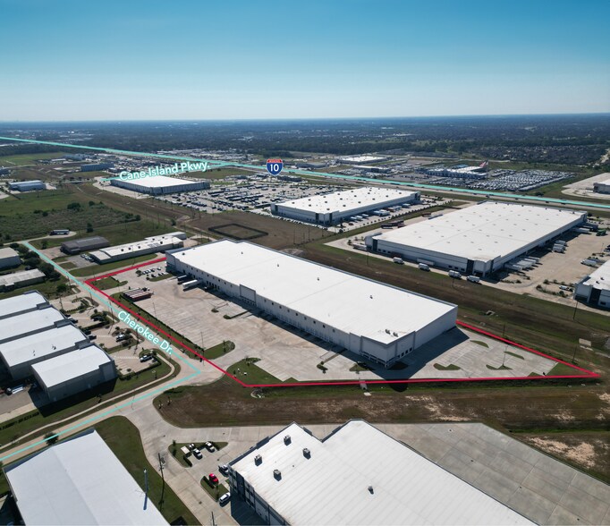 7737 Cherokee Rd, Katy, TX à louer - Aérien – Image 3 sur 8