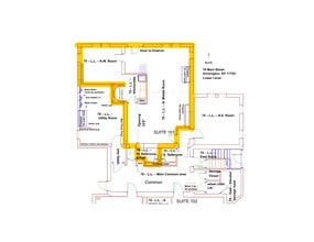 70 Main St, Huntington, NY à louer Plan de site– Image 1 sur 1