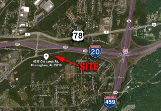 Plus de détails pour 6255 Old Leeds Rd, Birmingham, AL - Terrain à vendre