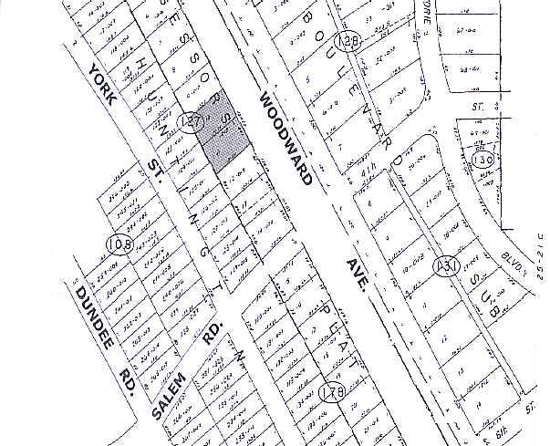 26657 Woodward Ave, Huntington Woods, MI à louer - Plan cadastral – Image 3 sur 3