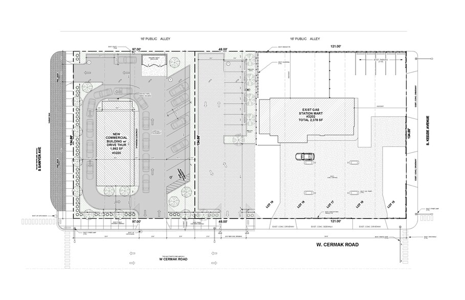 3212 W Cermak Rd, Chicago, IL à louer - Plan de site – Image 1 sur 1