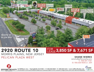 Plus de détails pour 2900 State Route 10 E, Morris Plains, NJ - Local commercial à louer