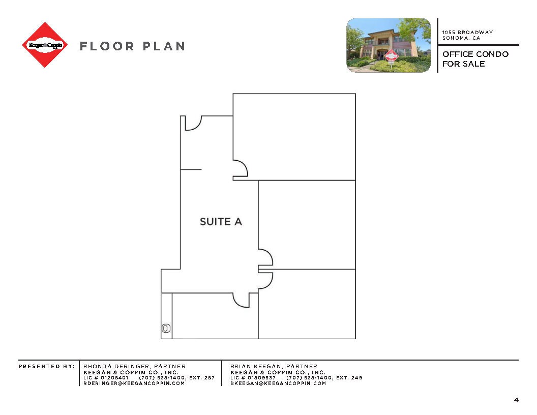 1055 Broadway, Sonoma, CA 95476 - Lot A -  - Plan d’étage - Image 1 of 11