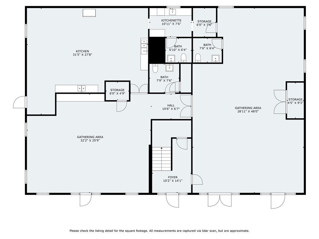 17 E Brickel St, Columbus, OH à louer Plan d’étage– Image 1 sur 19