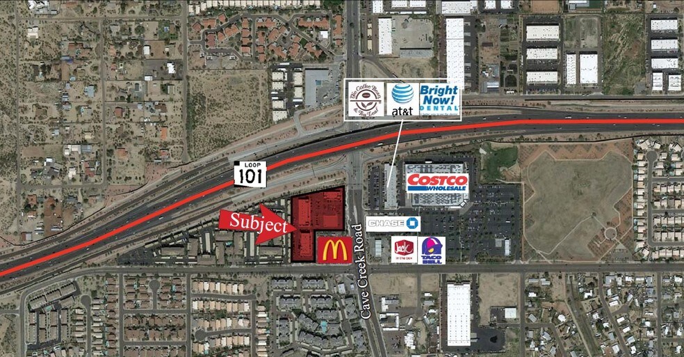 Shops at Cave Creek Office Bldg & PAD portefeuille de 4 biens à vendre sur LoopNet.fr - Photo de l’immeuble – Image 2 sur 8