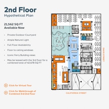 100 California St, San Francisco, CA à louer Plan d’étage– Image 1 sur 1