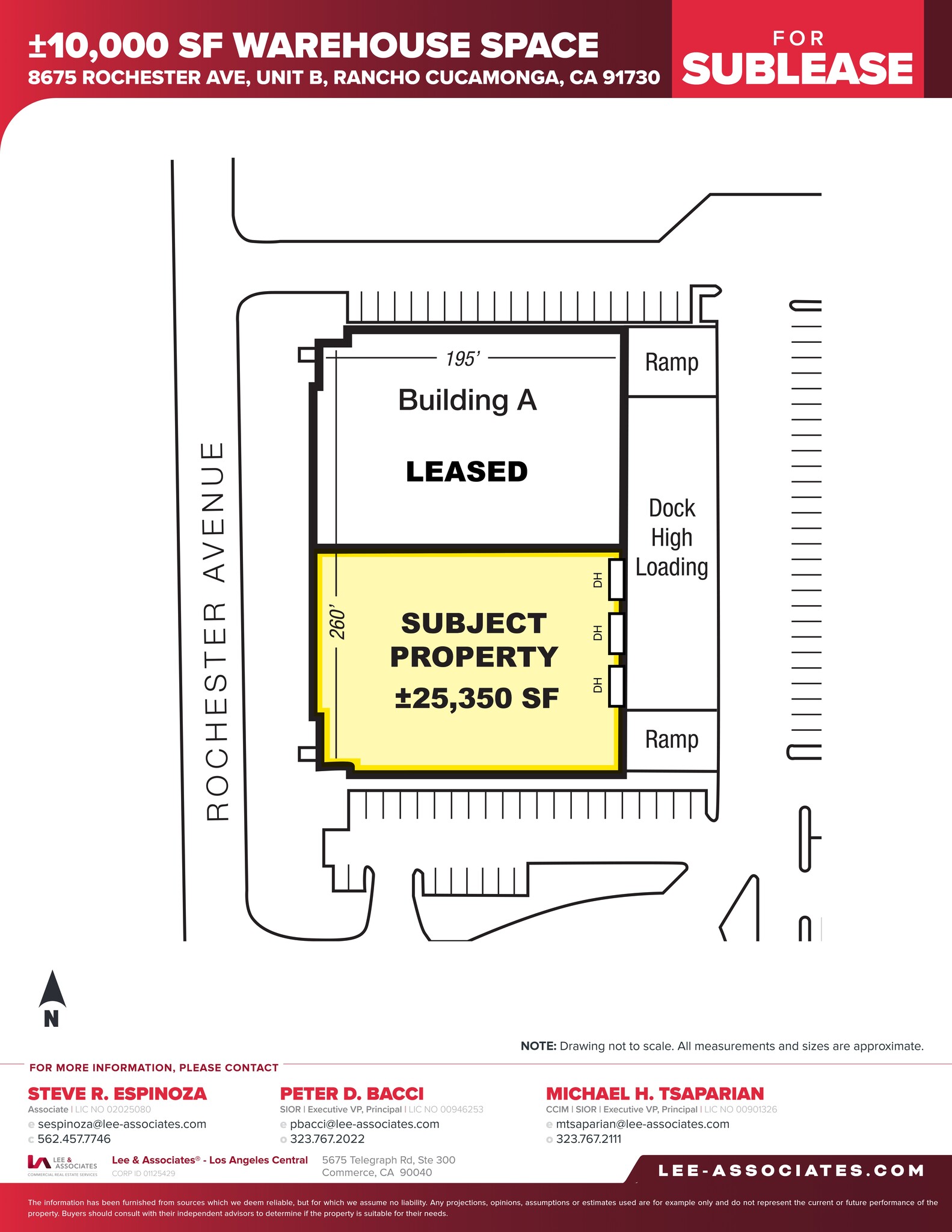 8675 Rochester Ave, Rancho Cucamonga, CA à louer Plan de site– Image 1 sur 2