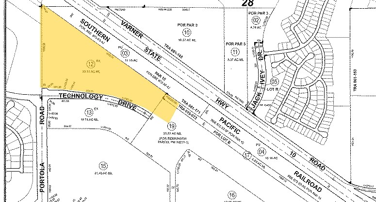 Portola & 10 Freeway, Palm Desert, CA à vendre - Plan cadastral – Image 3 sur 4
