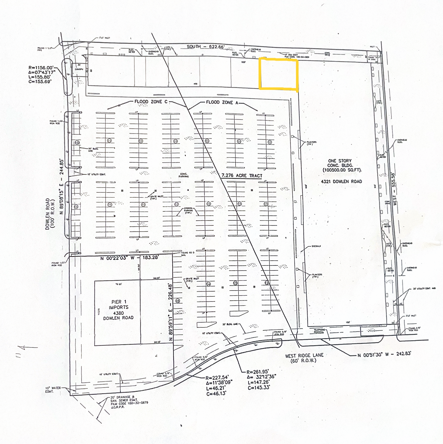 4356 Dowlen Rd, Beaumont, TX à louer Plan cadastral– Image 1 sur 1