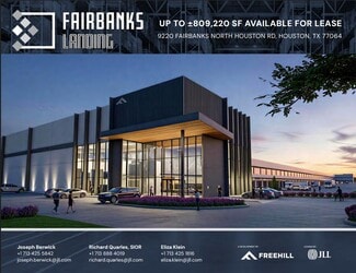 Plus de détails pour 9220 Fairbanks N Houston, Houston, TX - Industriel/Logistique à louer