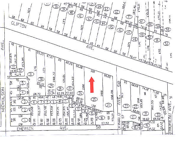 12943 Clifton Blvd, Lakewood, OH à vendre - Plan cadastral – Image 2 sur 4