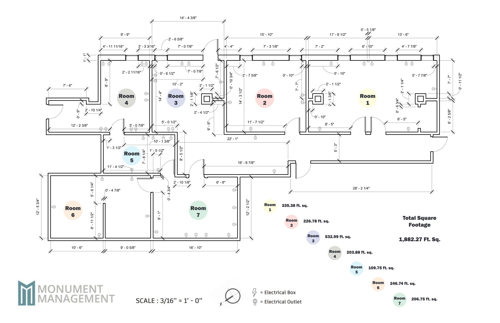 881 Massachusetts Ave, Indianapolis, IN à louer Plan de site– Image 1 sur 1