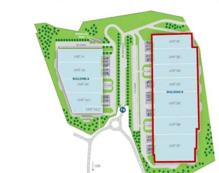 5 Rue De La Fontaine Des Bries, Moussy-le-Neuf à louer - Plan de site – Image 3 sur 3