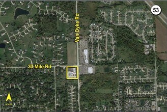 70941 Van Dyke Rd, Bruce Twp, MI - VUE AÉRIENNE  vue de carte