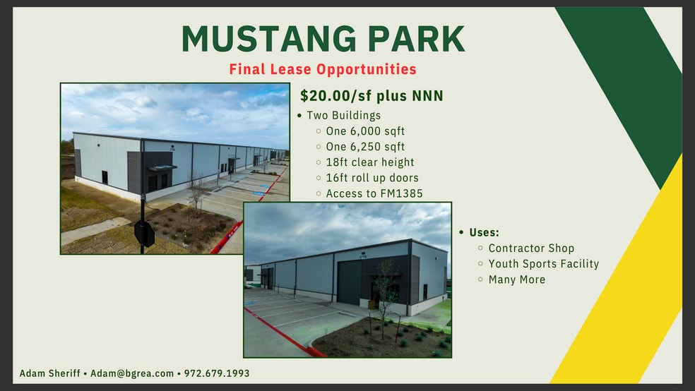 3810 FM 1385, Aubrey, TX à louer - Photo principale – Image 1 sur 3