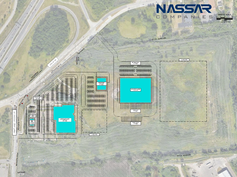 3951-3971 Joslyn Rd, Auburn Hills, MI à louer - Plan de site – Image 2 sur 2