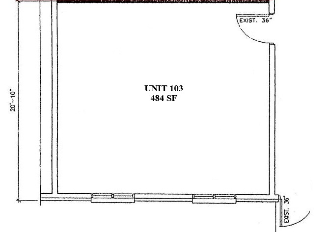 1620 S Ashland Ave, Green Bay, WI à louer Plan d’étage– Image 1 sur 1