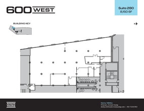 600 W Chicago Ave, Chicago, IL à louer Plan d’étage– Image 1 sur 6