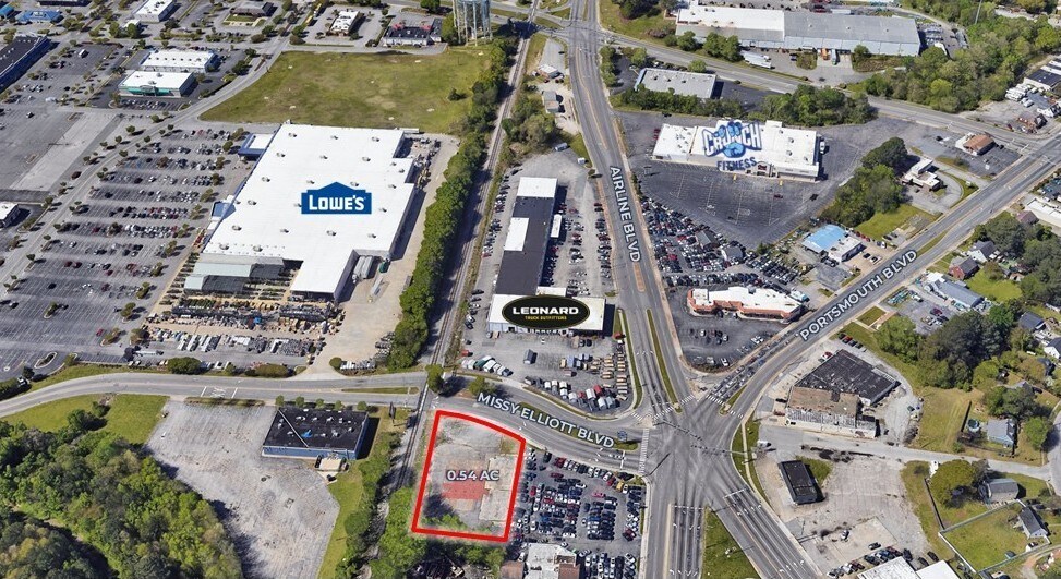 4100 McLean Street, Portsmouth, VA à vendre Aérien– Image 1 sur 2