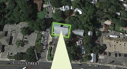 608 W Monroe St, Austin, TX - Vue aérienne  vue de carte - Image1
