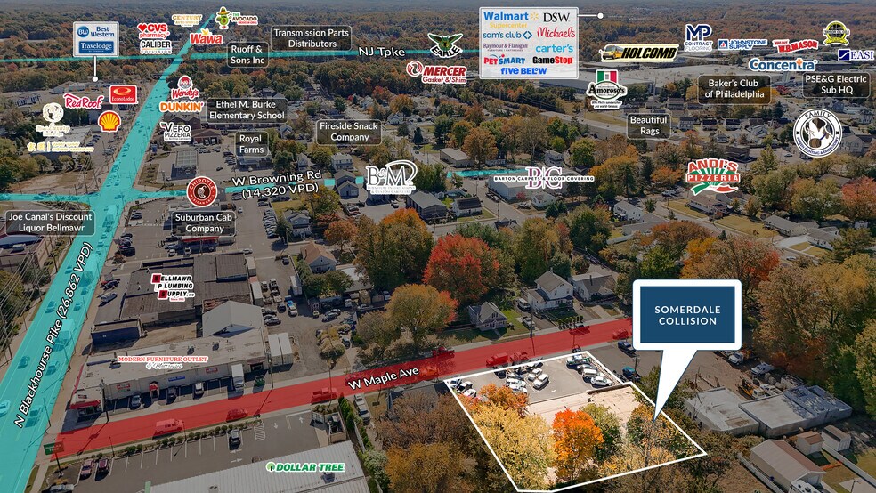 21 W Maple Ave, Bellmawr, NJ à vendre - Photo de l’immeuble – Image 3 sur 5