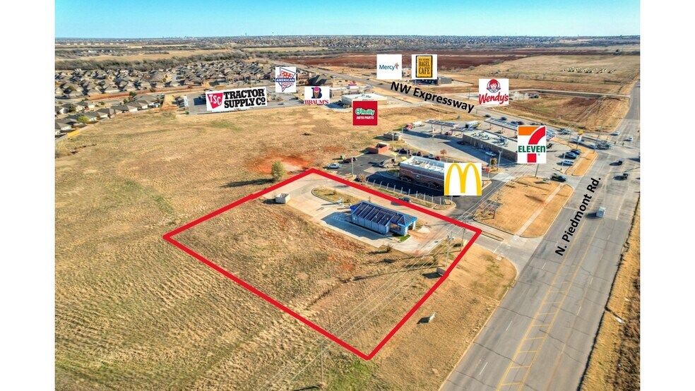 13400 Piedmont rd, Yukon, OK à vendre - Photo de l’immeuble – Image 2 sur 3