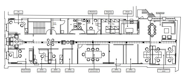 430 Rue Saint-Pierre, Montréal, QC à louer Plan d’étage– Image 1 sur 1