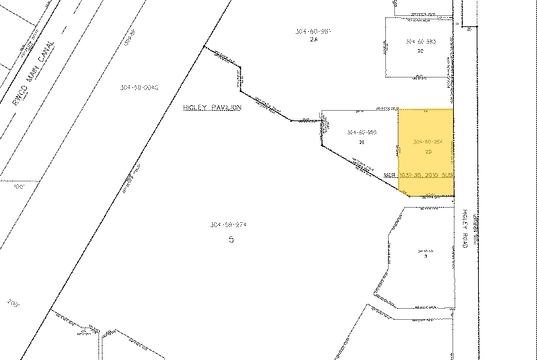 NWC S Higley Rd & E Queen Creek Rd, Gilbert, AZ à louer - Plan cadastral – Image 3 sur 4