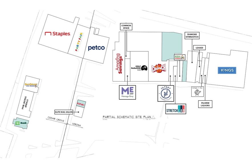 265-345 Pompton Ave, Verona, NJ à louer - Photo de l’immeuble – Image 2 sur 2