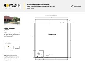 2000 Pewaukee Rd, Waukesha, WI à louer Plan d’étage– Image 1 sur 2