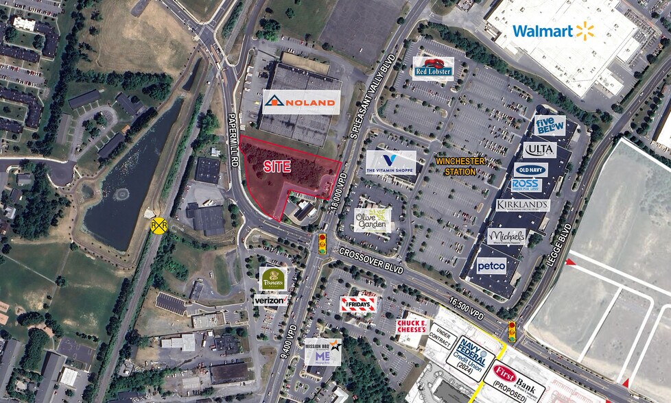 2525 S Pleasant Valley Rd, Winchester, VA à vendre - Photo de l’immeuble – Image 1 sur 2