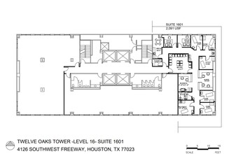 4126 Southwest Fwy, Houston, TX à louer Plan d’étage– Image 1 sur 1