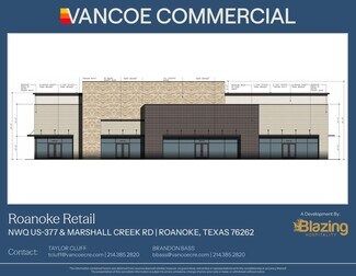 Plus de détails pour 1355 US 377 Hwy, Roanoke, TX - Local commercial à louer