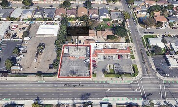 2513 W Edinger Ave, Santa Ana, CA - Vue aérienne vue de carte