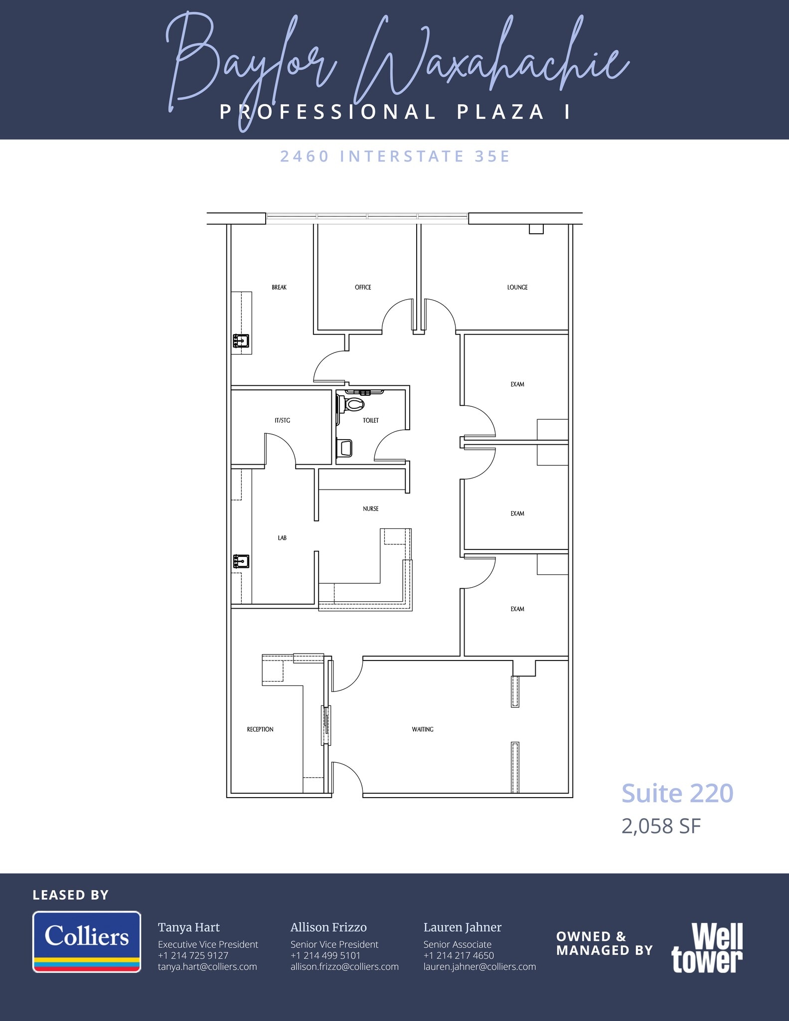 2460 N Interstate Highway 35 E, Waxahachie, TX à louer Plan de site– Image 1 sur 2