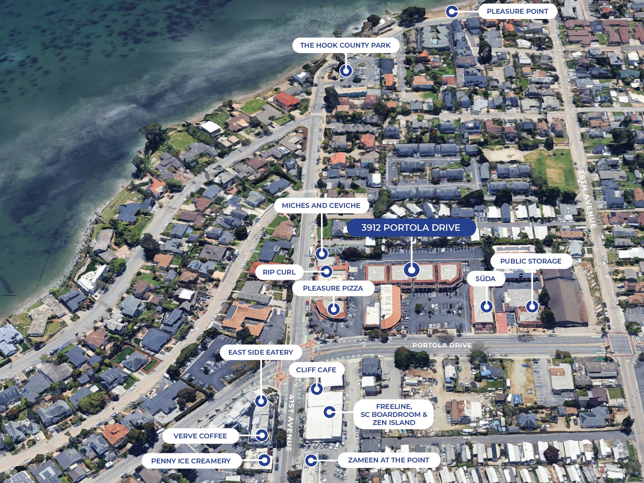 3912 Portola Dr, Santa Cruz, CA à louer Photo principale– Image 1 sur 7