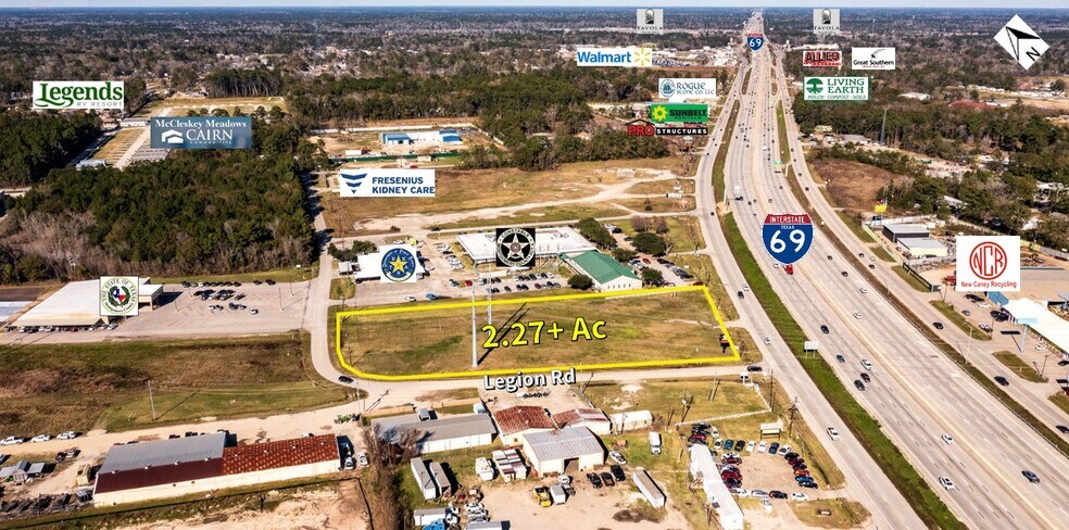 21195 Legion Rd, New Caney, TX à vendre - Aérien – Image 3 sur 12