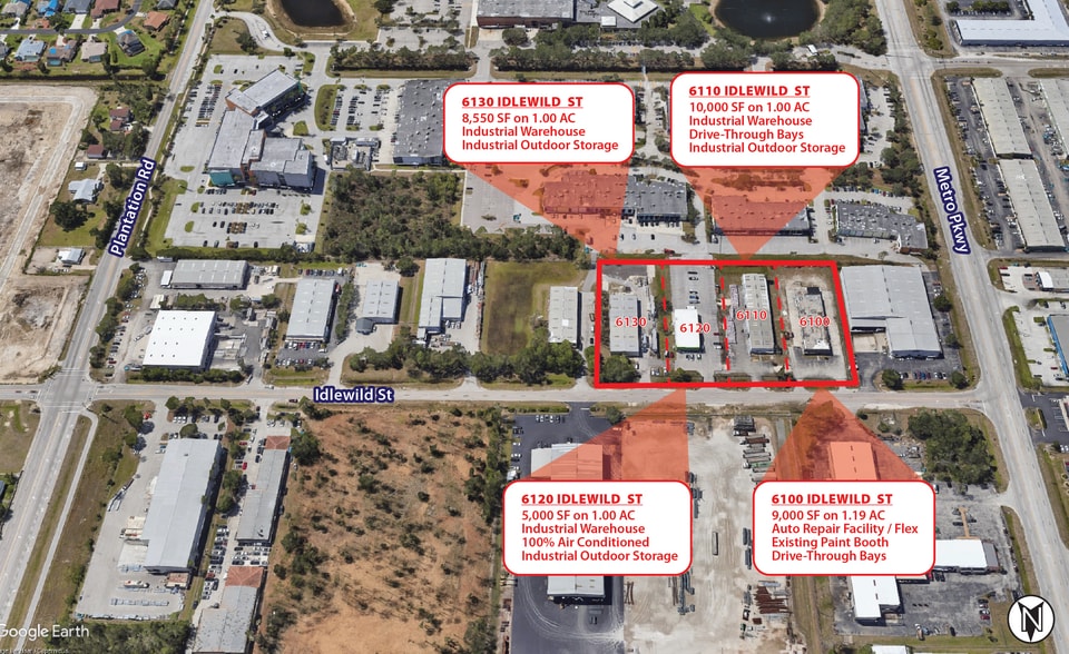 6120 Idlewild St, Fort Myers, FL à louer - Aérien – Image 2 sur 3