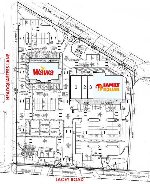 800 Lacey Rd, Forked River, NJ à louer - Plan d’étage – Image 2 sur 6