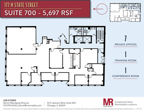 177-191 N State St, Chicago, IL à louer Plan d’étage– Image 1 sur 9