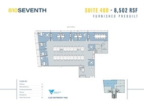 810 Seventh Ave, New York, NY à louer Plan d’étage– Image 1 sur 1