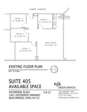 3401 Enterprise Pky, Beachwood, OH à louer Plan d’étage– Image 1 sur 1