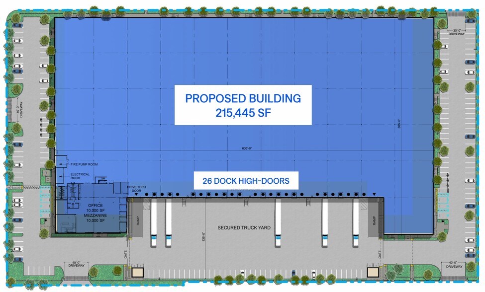9020 Aviation Blvd, Inglewood, CA à louer - Plan de site – Image 2 sur 3