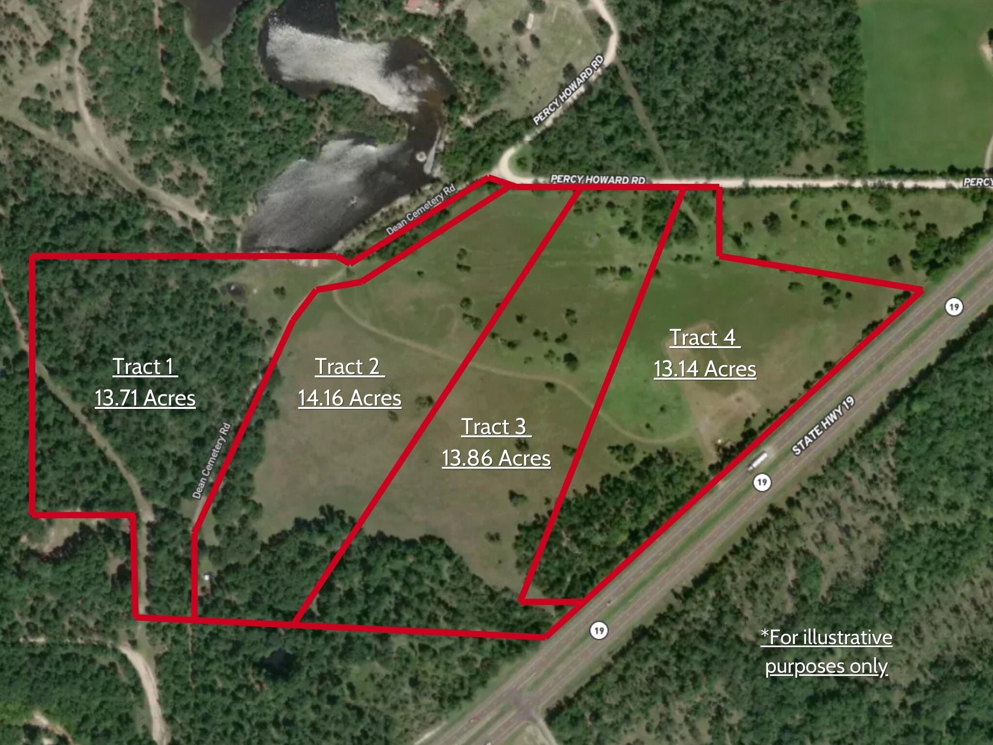14.16 Ac Tract 2 TBD Percy Howard rd, Huntsville, TX à vendre Photo principale– Image 1 sur 5