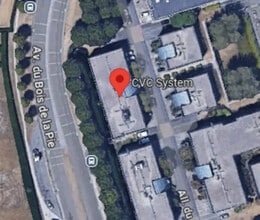 385 Rue de La Belle Etoile, Roissy-en-France, VDO - VUE AÉRIENNE  vue de carte